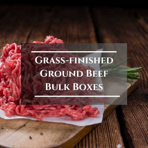 Grass-Finished Ground Beef Bulk Boxes