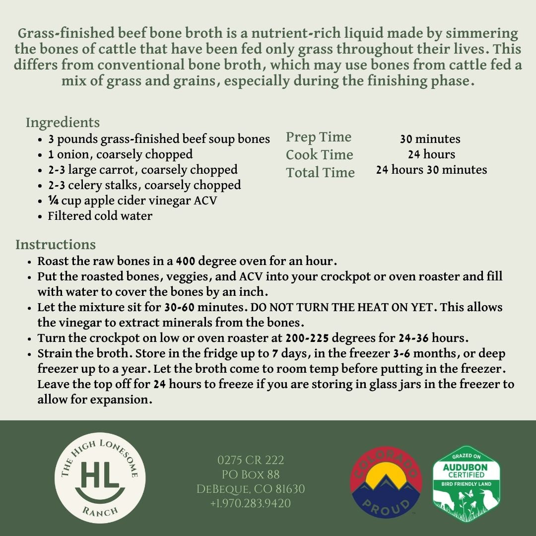 Recipe Card- Bone Broth