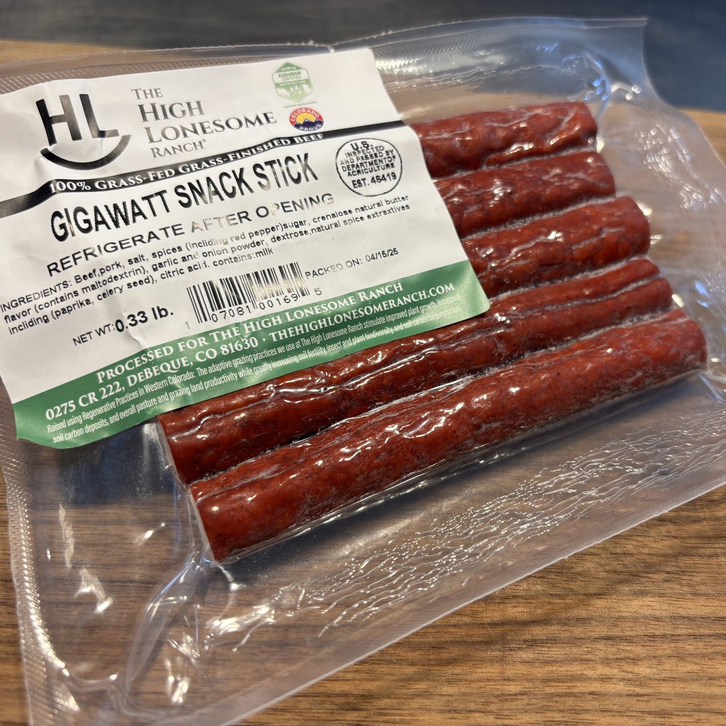 Gigawatt Snack Sticks
