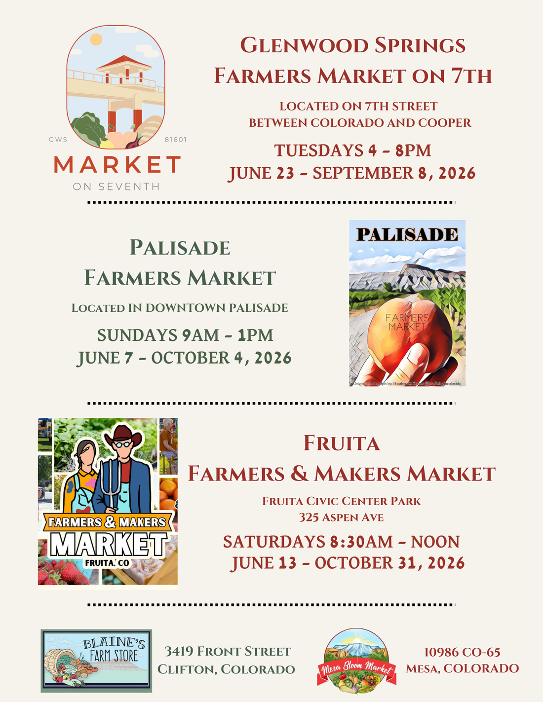 Big News: Catch Us at the Market! 🏔️🧺