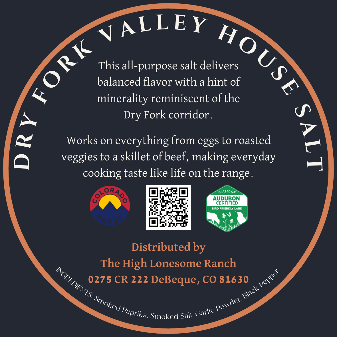 Dry Fork Valley House Salt