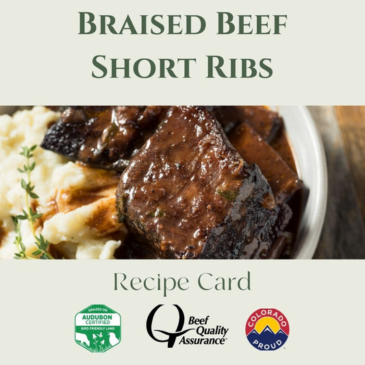 Recipe Card- Beef Short Ribs