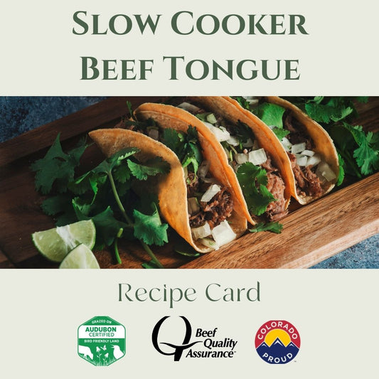 Recipe Card- Beef Tongue